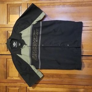 Men's Harley Davidson button down shirt